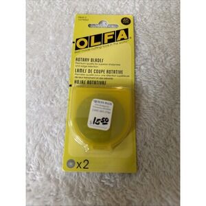Olfa 45mm Replacement Rotary Blades 2 Pack RB45-2 1079062 NIP